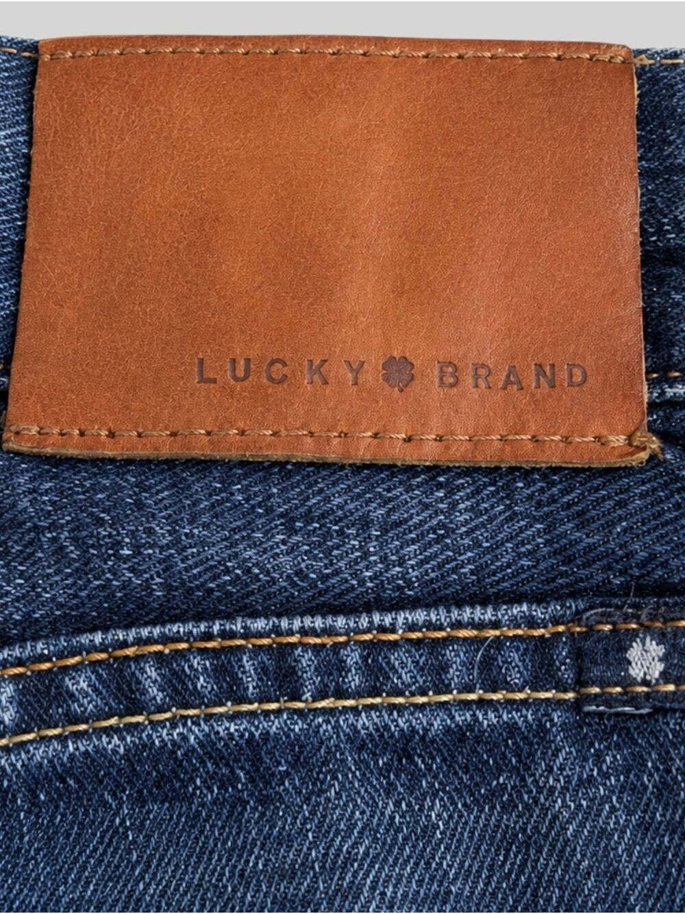 Lucky Brand 121 Heritage Slim Jeans W38 L30 Coastal Dadcore Denim - Picture 7 of 10